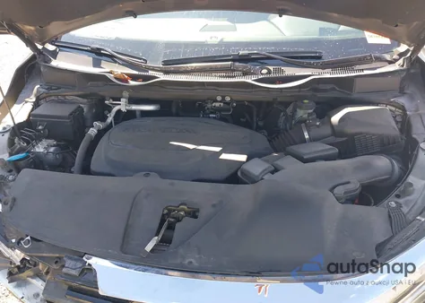 2022 Honda Odyssey Ex z USA, uszkodzony, nr VIN 5FNRL6H51NB023507